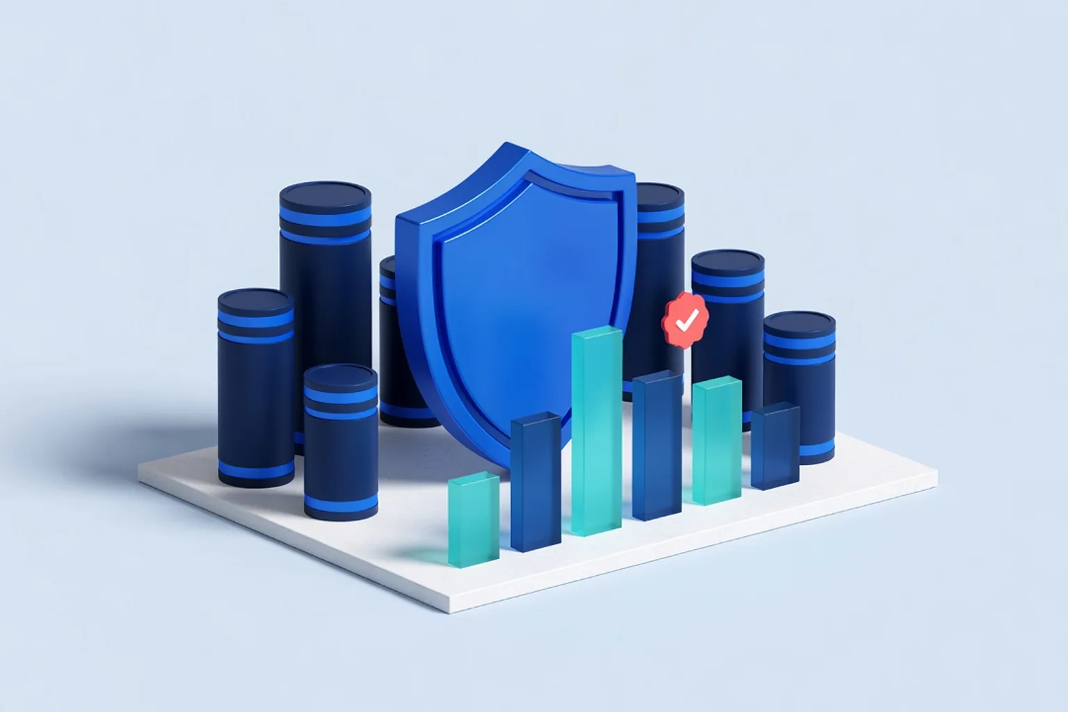 Tableau de contrôle représentant les fonctions et performances de NordVPN